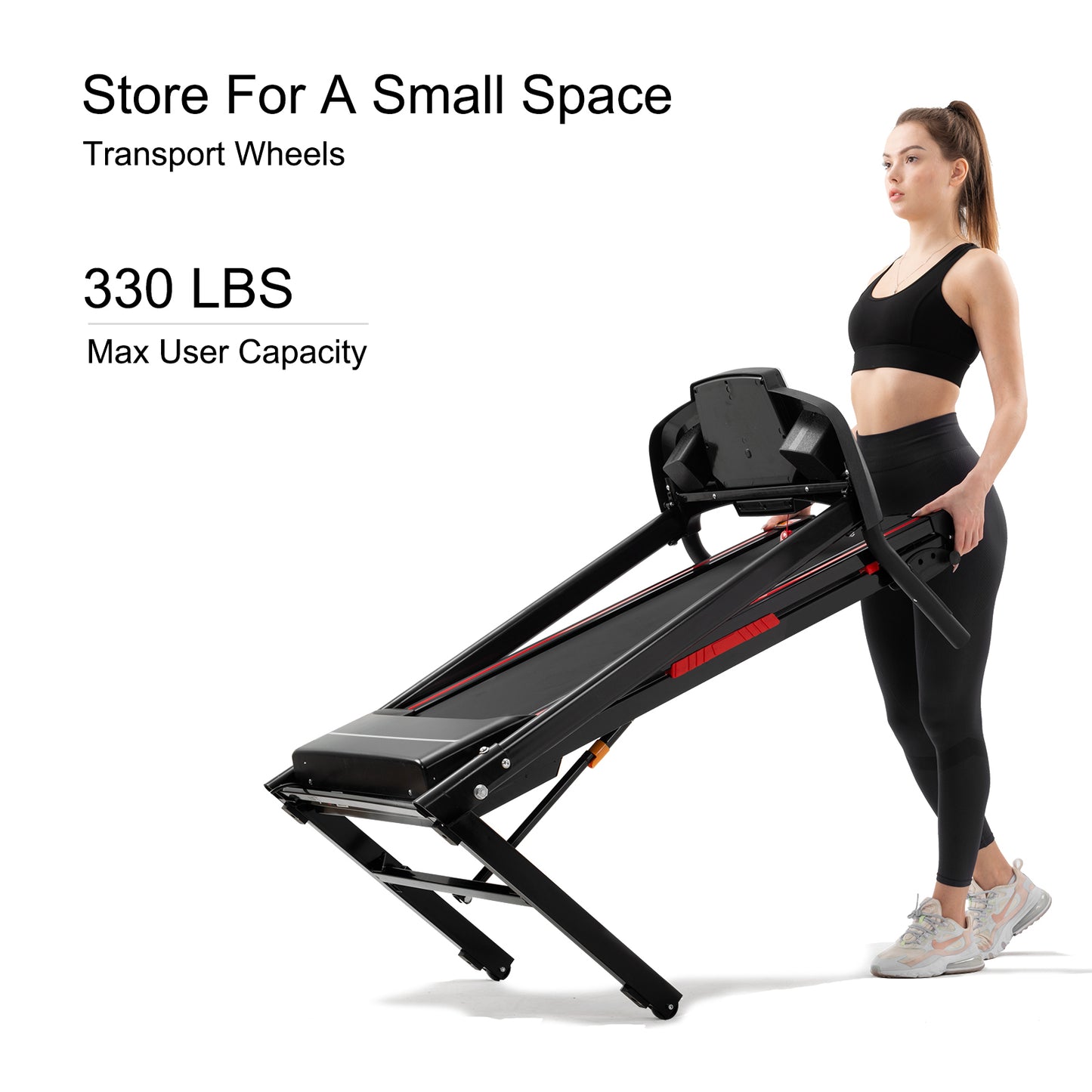 Compact Fit: Foldable Treadmill for Home Workouts