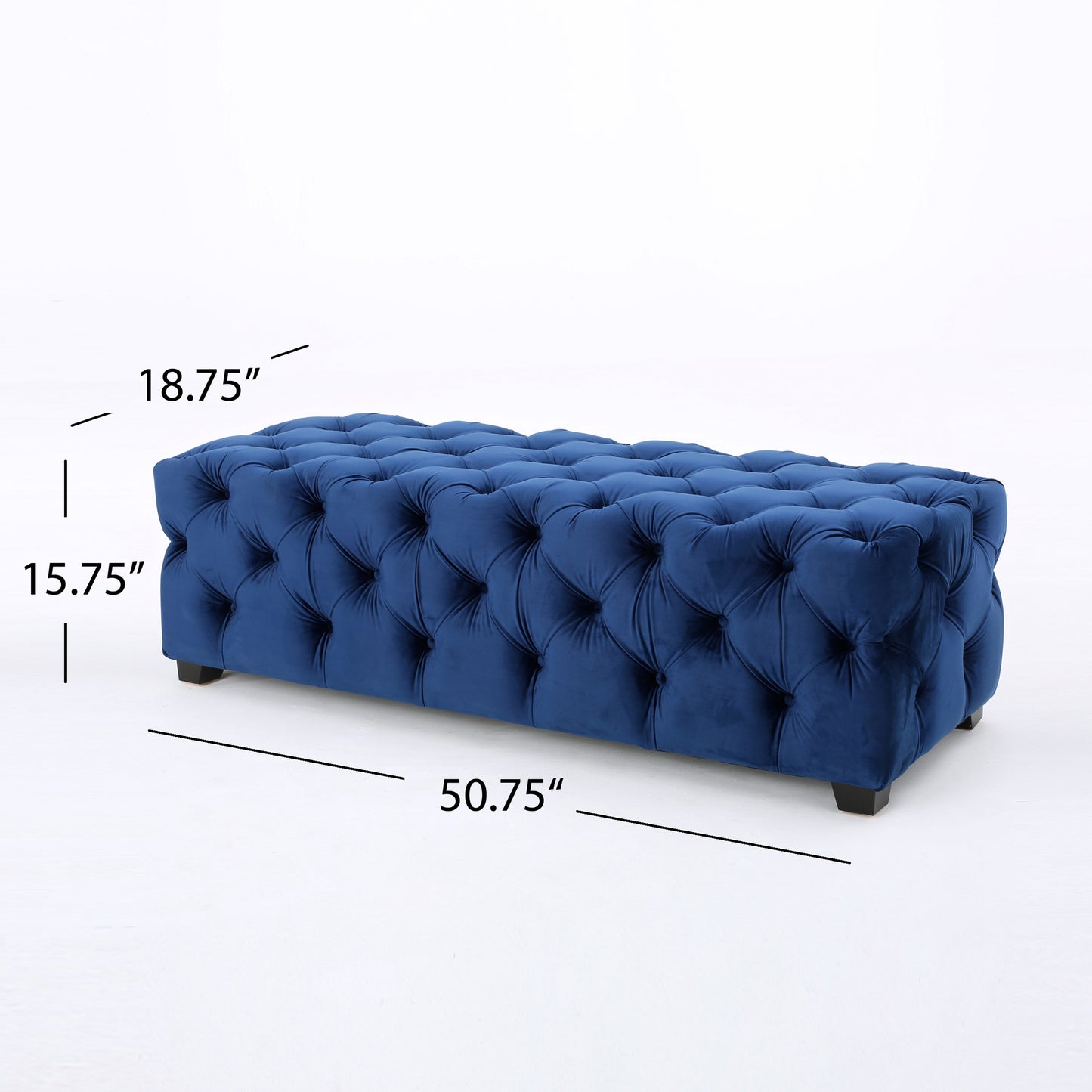 Cozy Glam Ottoman