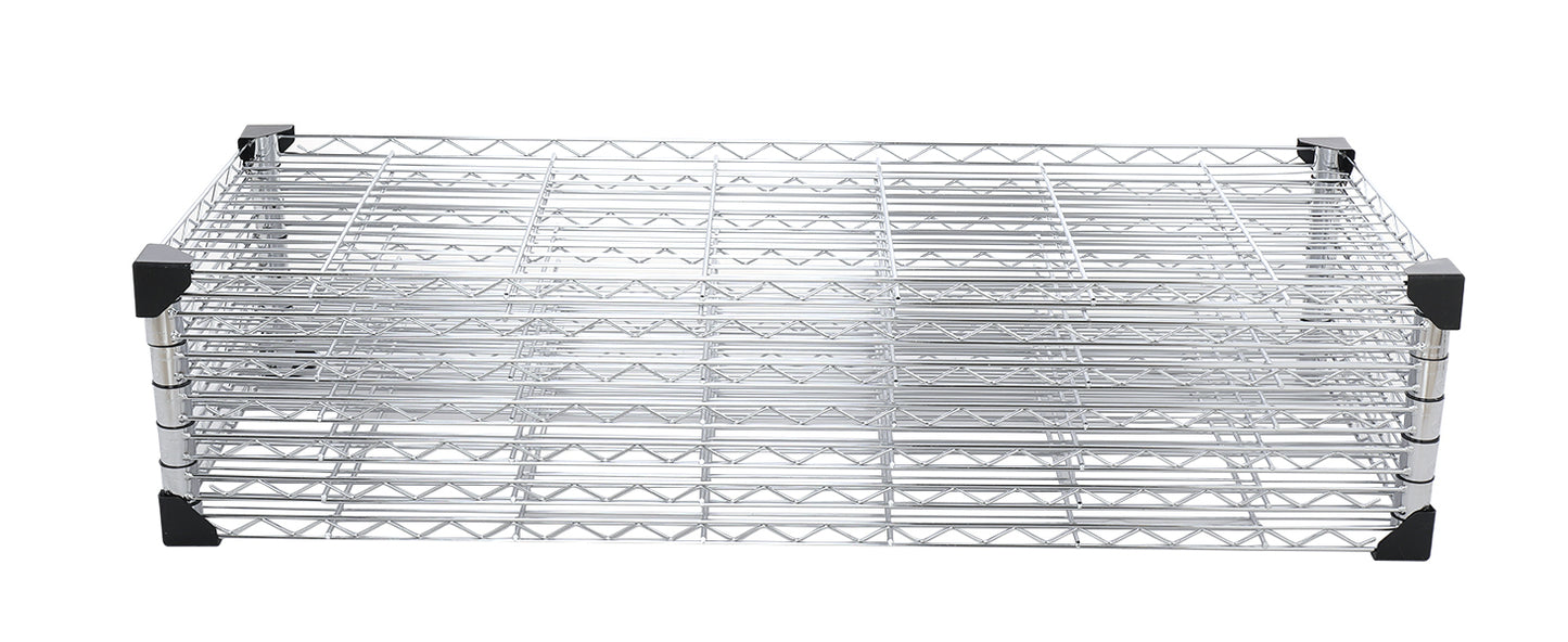 Ultimate Heavy-Duty Rolling Wire Shelf Organizer