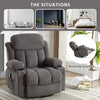 Cozy Swing Recliner with Massage & Heat