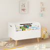 Kiddo's Cozy Toy Chest & Bookshelf