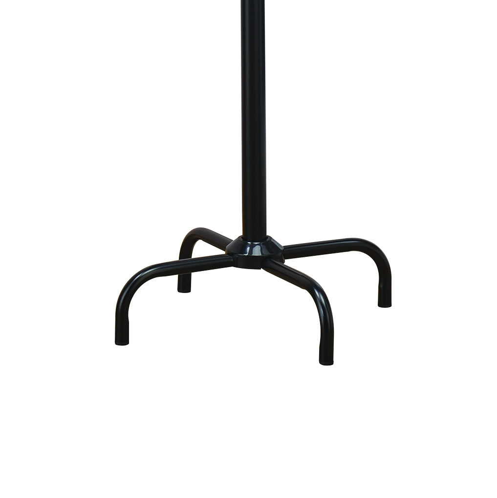 Sleek Black Coat Stand