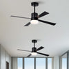 Modern Dimmable Fandelier Ceiling Fan with Remote