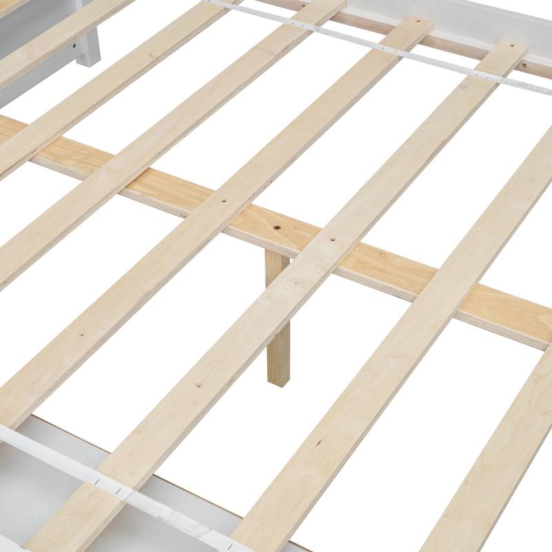 Cozy Haven Bed with Roof & Storage