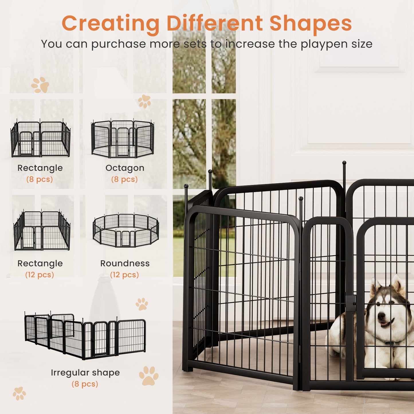 Adventure Pet Playpen - The Perfect Outdoor Space for Small Dogs and Animals