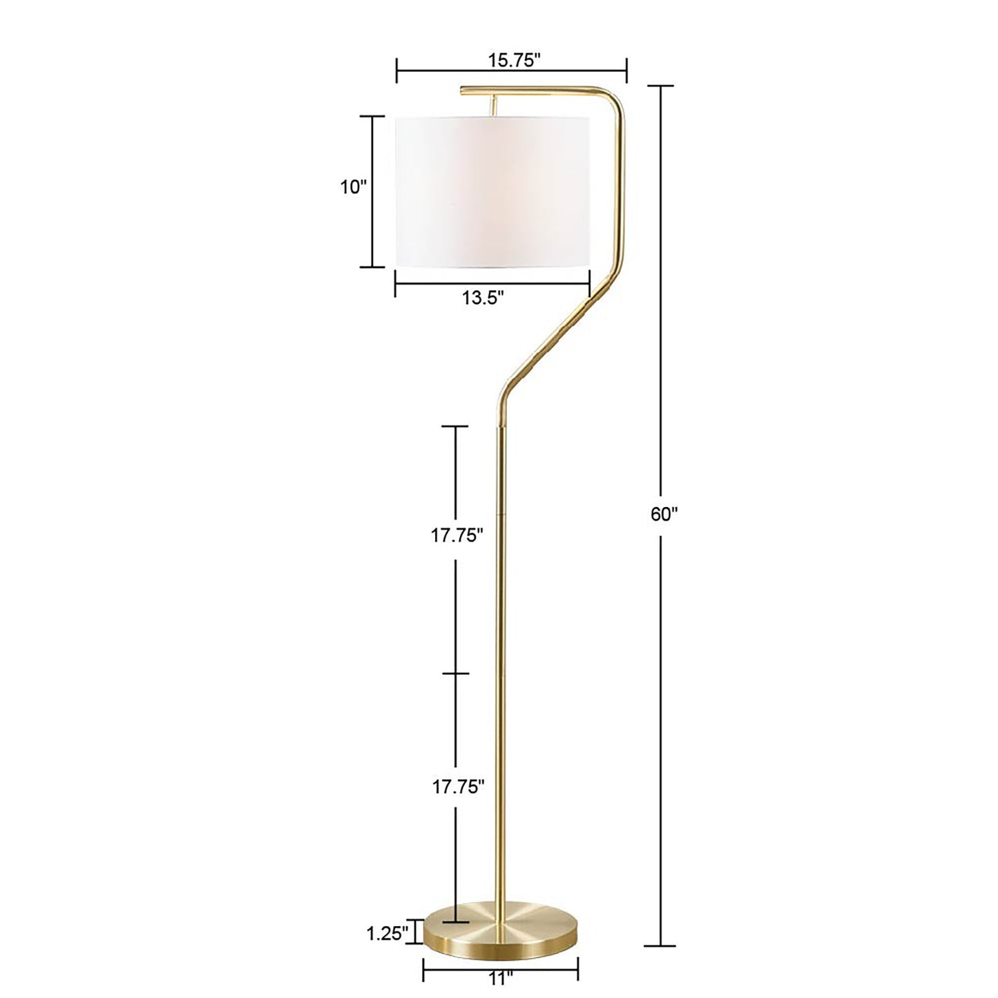 Arcane Glow Metal Floor Lamp