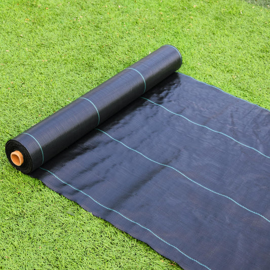 Ultimate Garden Weed Barrier Fabric - Heavy-Duty, Easy Setup!