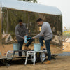 Versatile Folding Aluminum Workbench Ladder