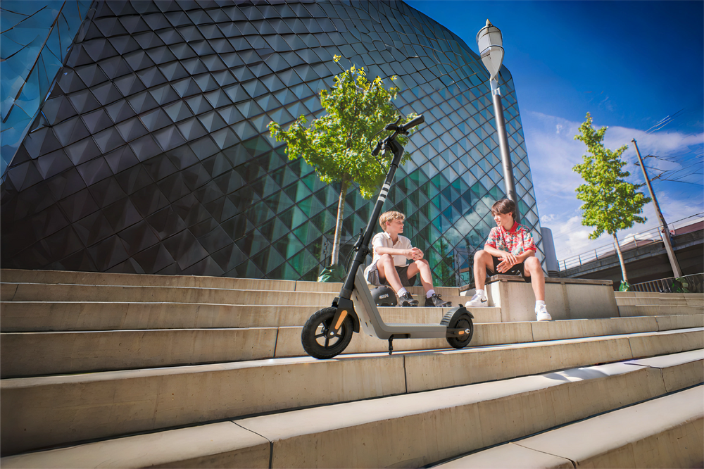 SwiftFold Electric Scooter - Gray