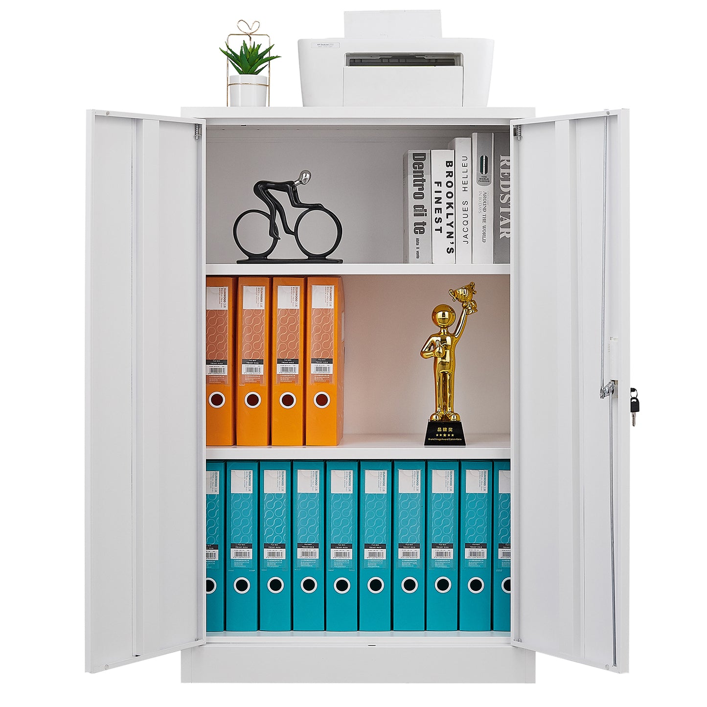 Secure Foldable Storage Cabinet – Versatile Locker for Home, Office & Garage