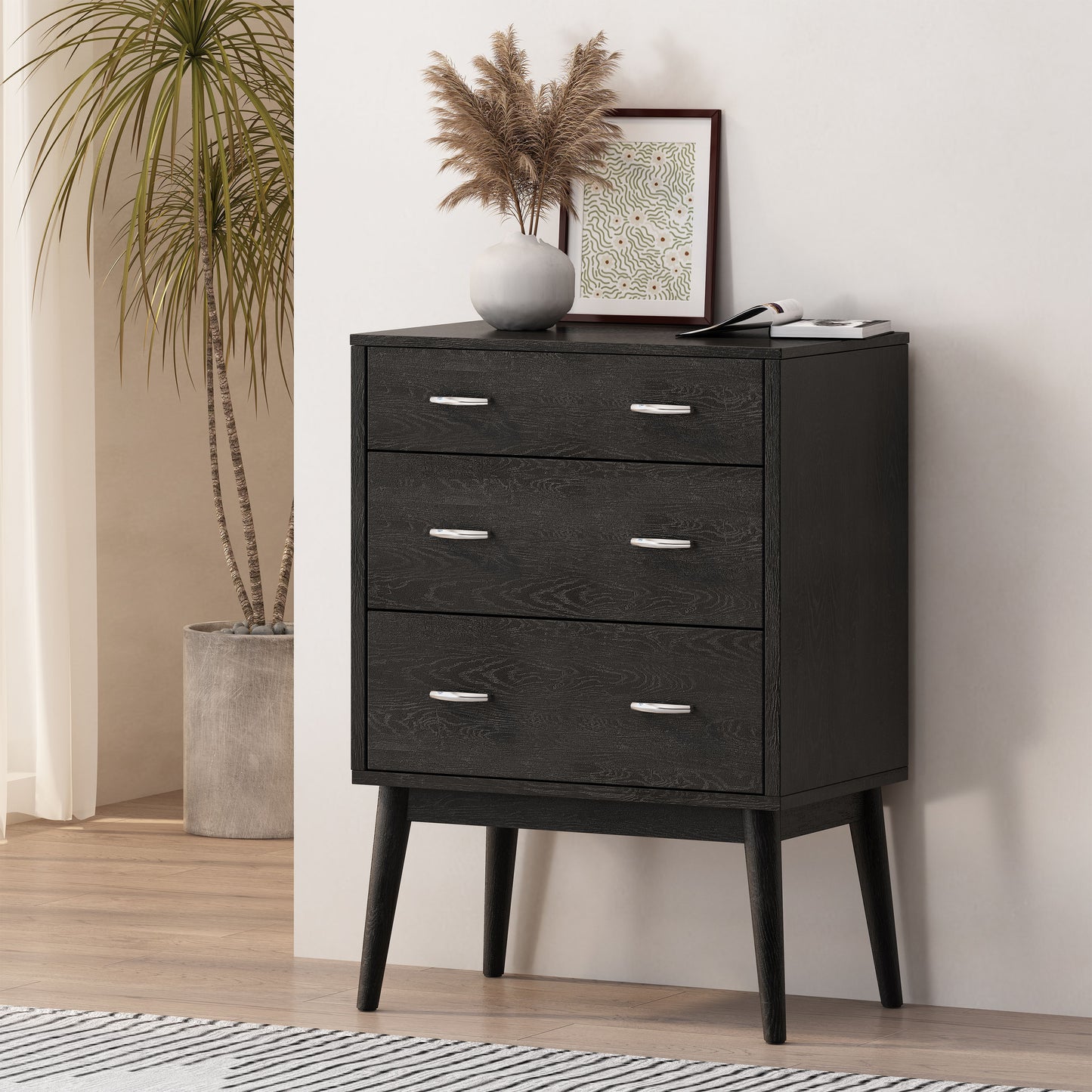 Stylish 3-Drawer Storage Chest