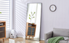 Elegant Full-Length Solid Wood Mirror