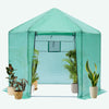 Hexagon Haven: Durable Walk-in Greenhouse