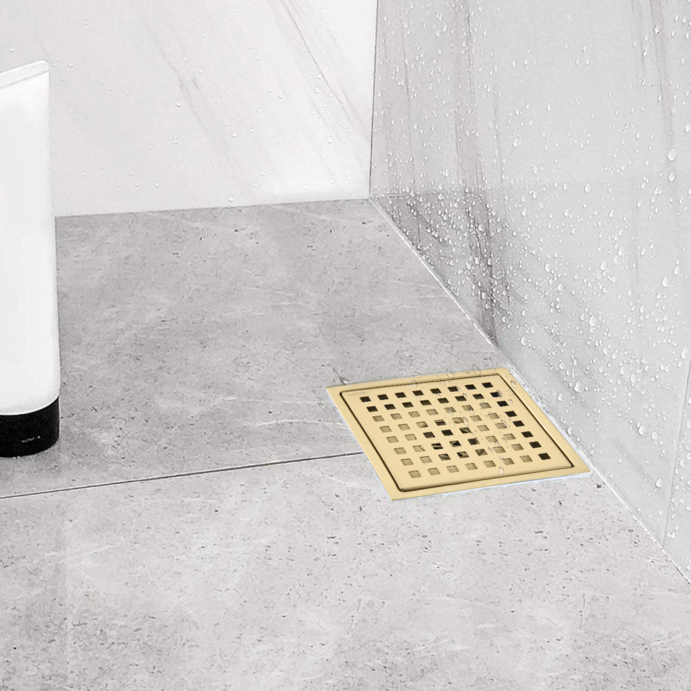 Sleek Square Shower Drain