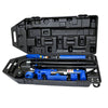 Portable Power: Hydraulic Gear in Bold Black & Blue