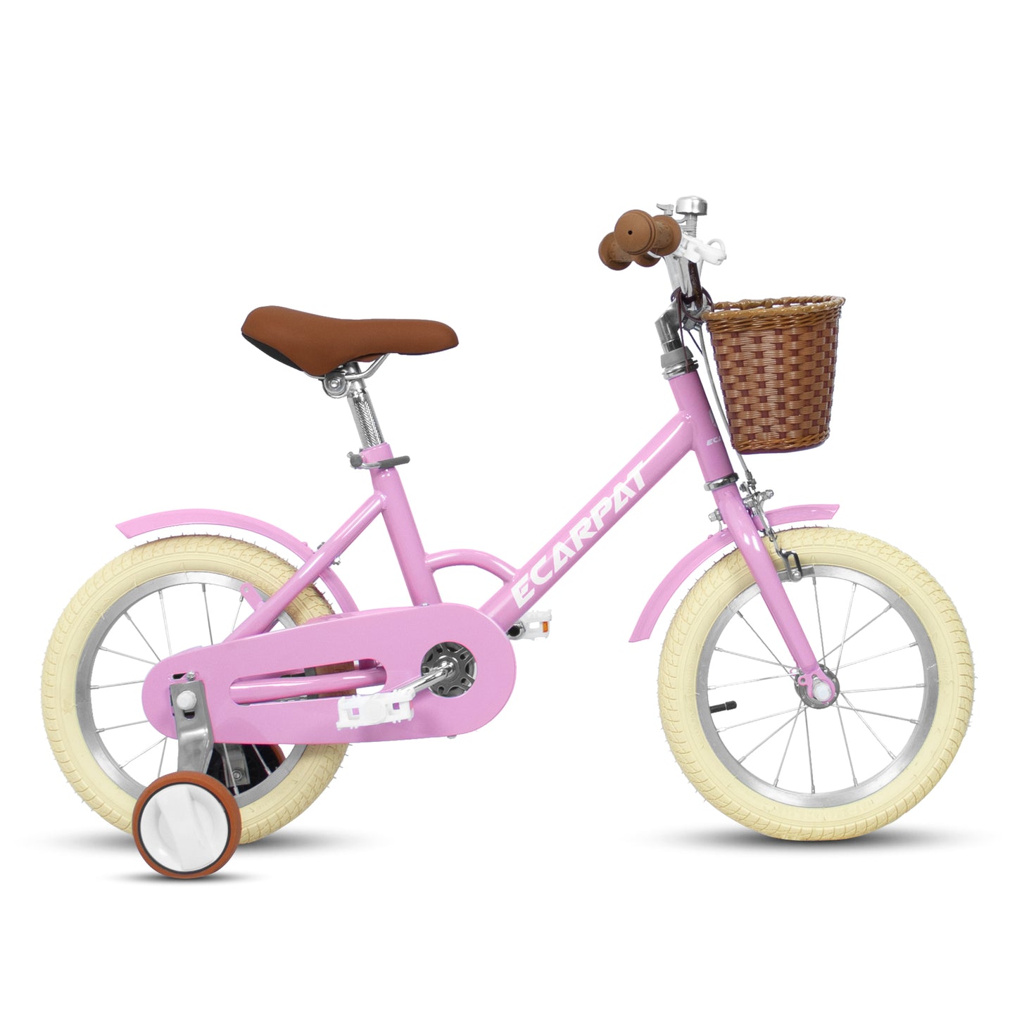 Ecarpat Little Rider Girls' Bike with Training Wheels