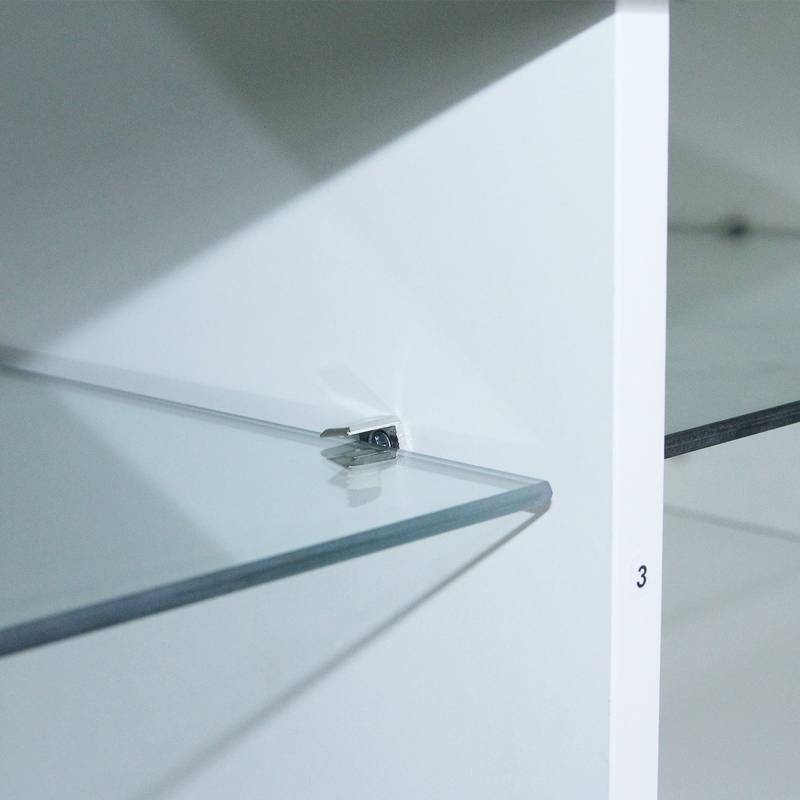 LED Modern TV Stand with Drawer and Media Console