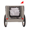 Paw Pedaler Dog Bike Trailer – Cozy & Safe Ride for Your Pup!