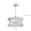 Elegant Crystal Round Chandelier for Luxe Living Spaces