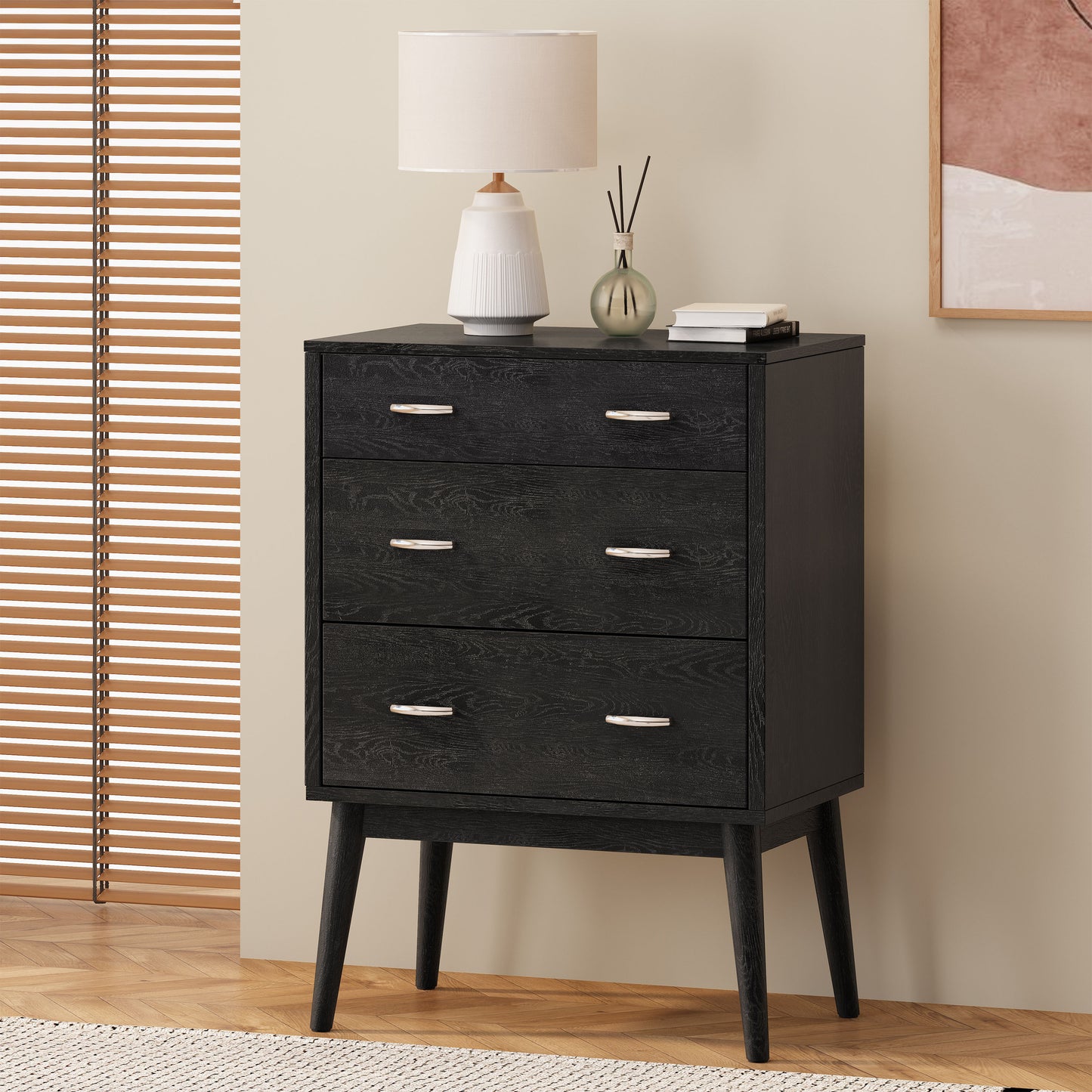 Stylish 3-Drawer Storage Chest