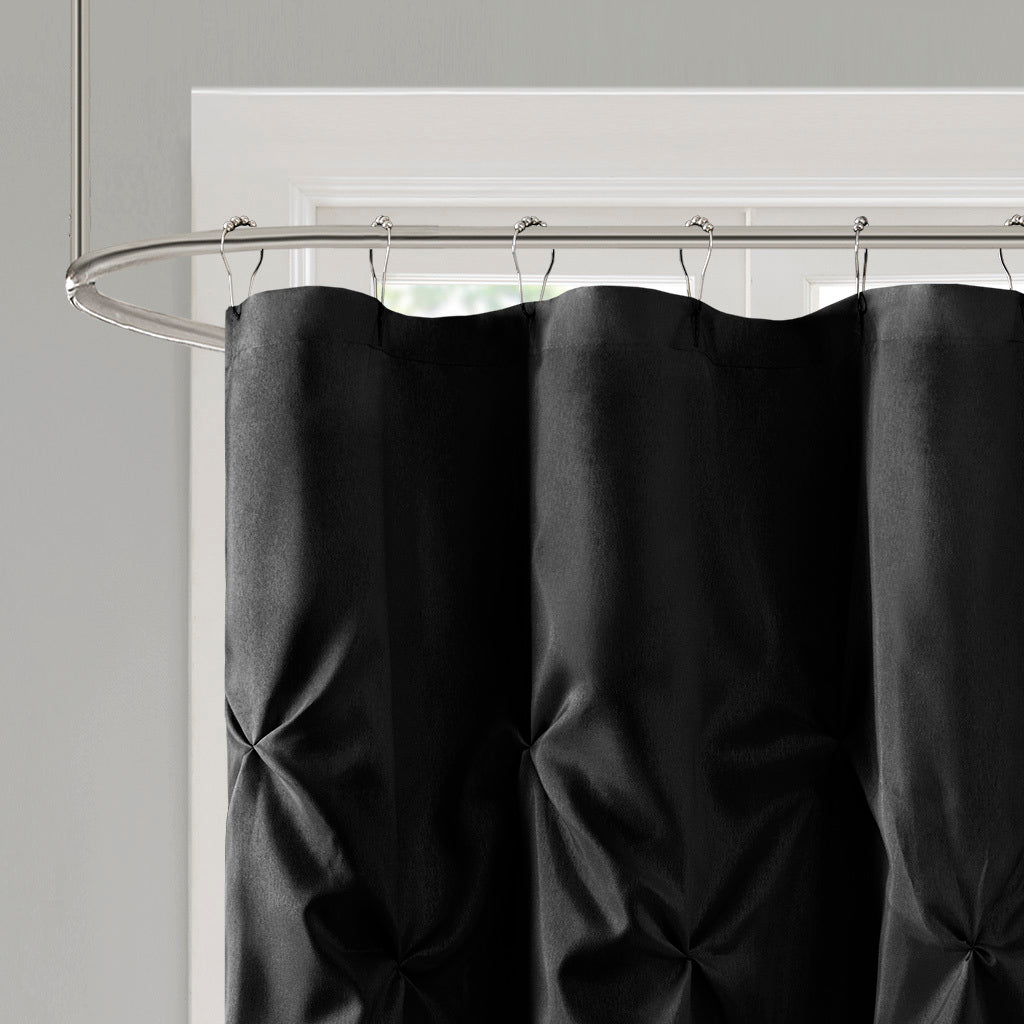 Chic Tufted Shower Curtain