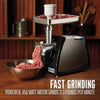 Savory Slicer: Stainless Steel Meat Grinder & Sausage Maker