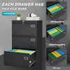 Secure & Stylish 3-Drawer Filing Cabinet