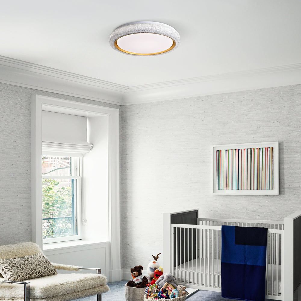 BrightChoice Dimmable LED Ceiling Light - Modern Flush Mount Fixture