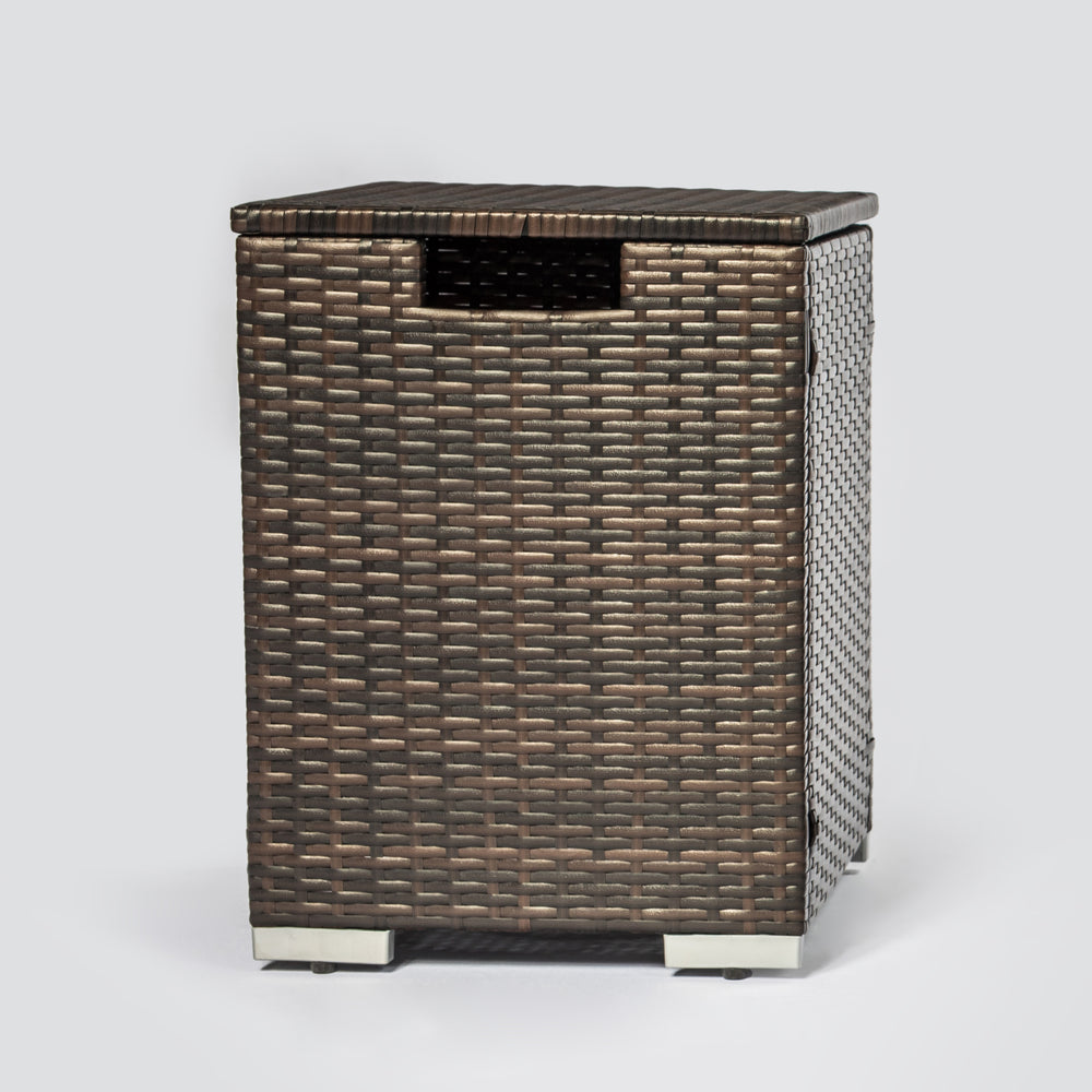 Chic Rattan Propane Tank Cover