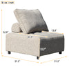 Weather-Ready Outdoor Modular Sofa - Cozy and Stylish!