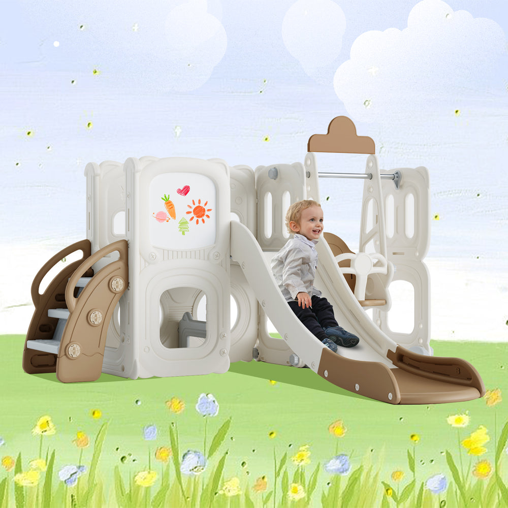 Adventure Zone Toddler Slide & Swing Set