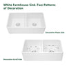 Charming White Farmhouse Sink