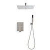 Spa-Like Ceiling Shower Combo with Handheld Wand