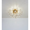 Sparkling Gold Burst Ceiling Light