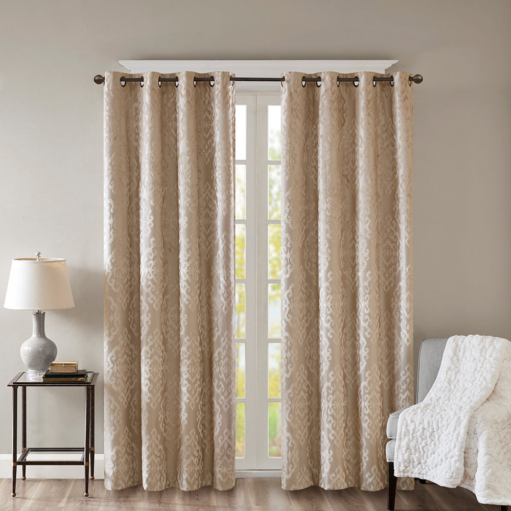 Total Blackout Knitted Curtain Panel