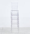 Chic Plastic Dining Chair Set