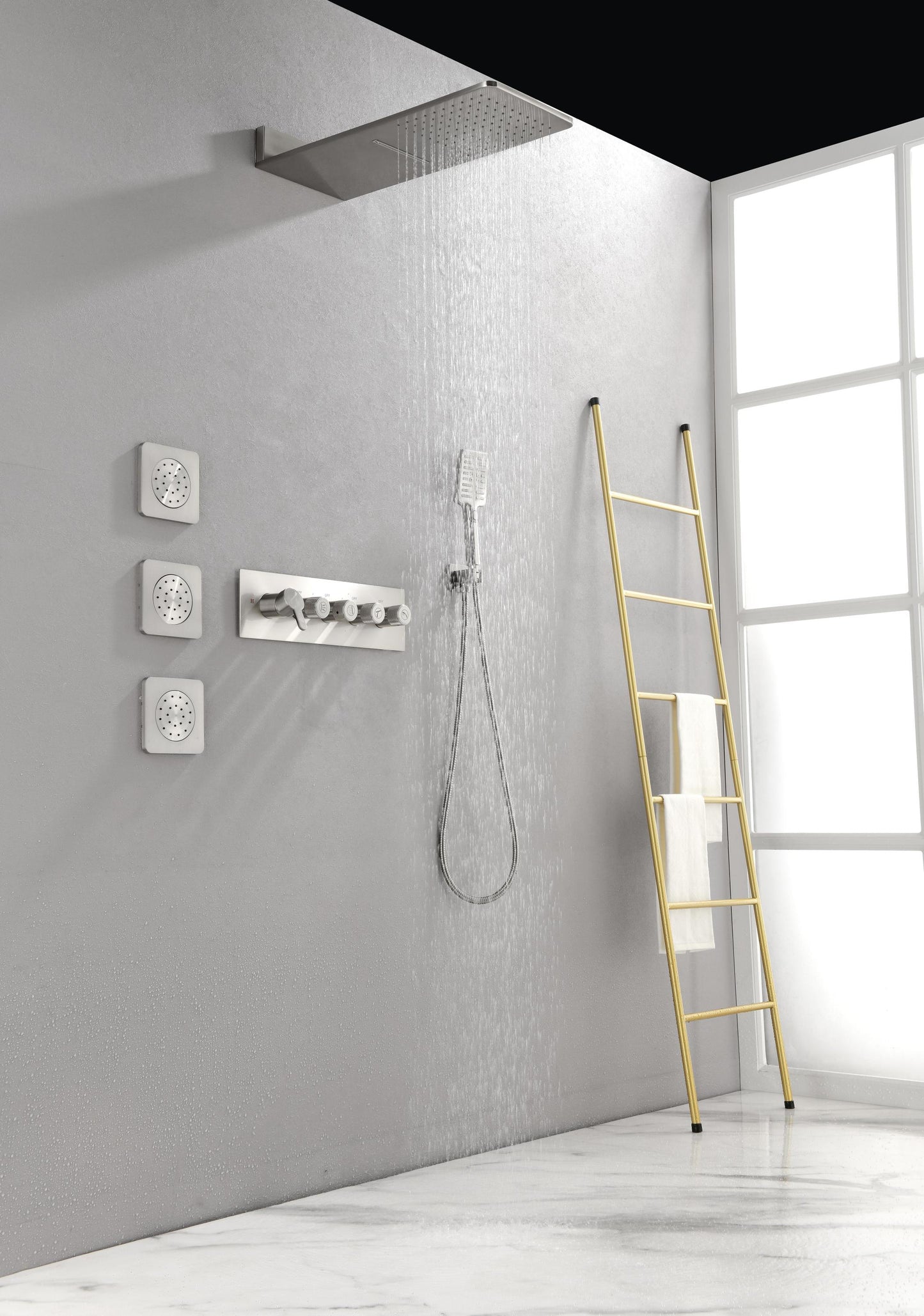 Rainfall Oasis Shower System