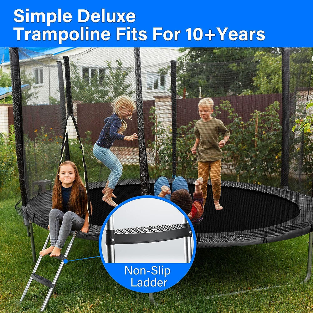 Happy Bounce Trampoline – Family Fun with Safety Net!