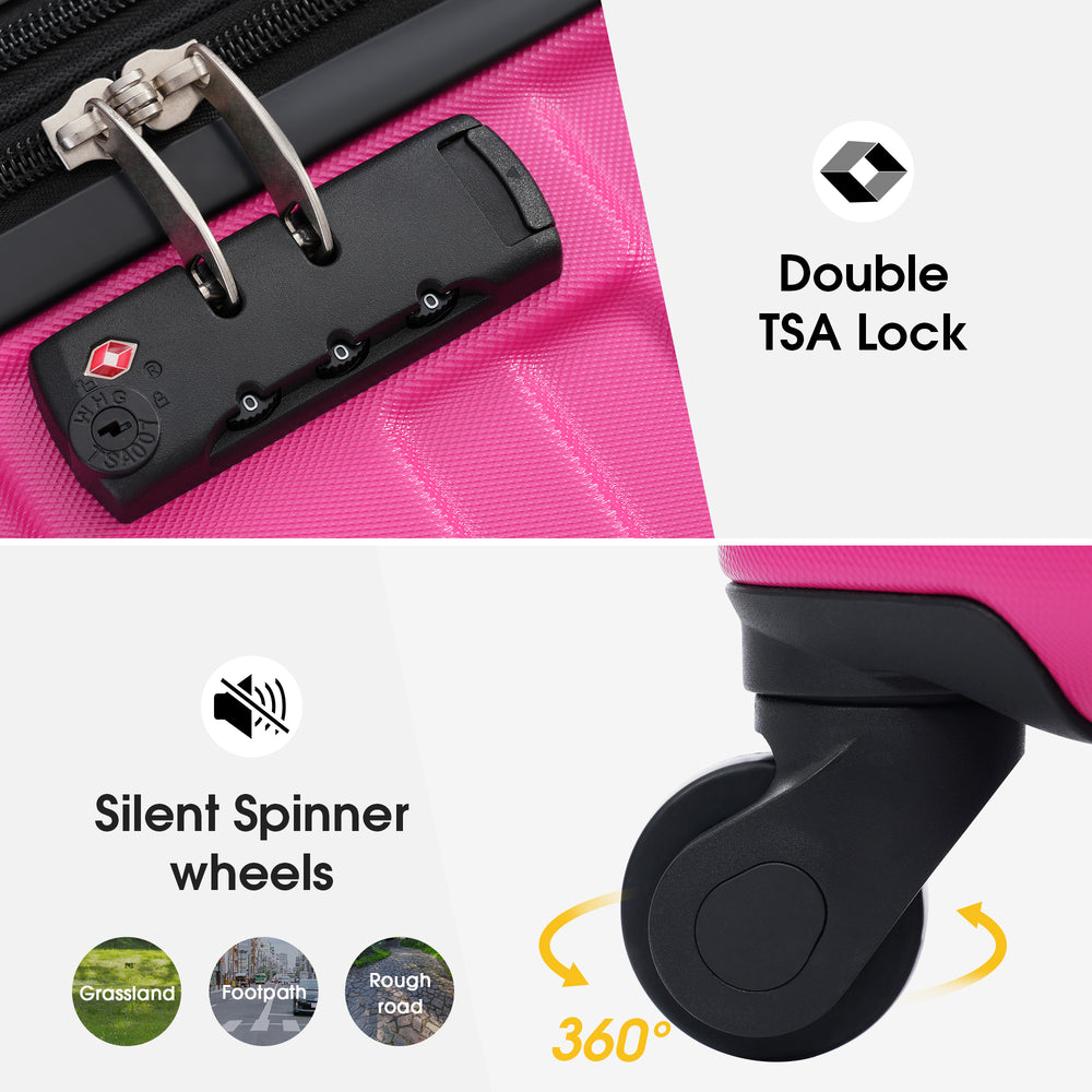 Travel Light: Ultimate Hardshell Spinner Suitcase Set