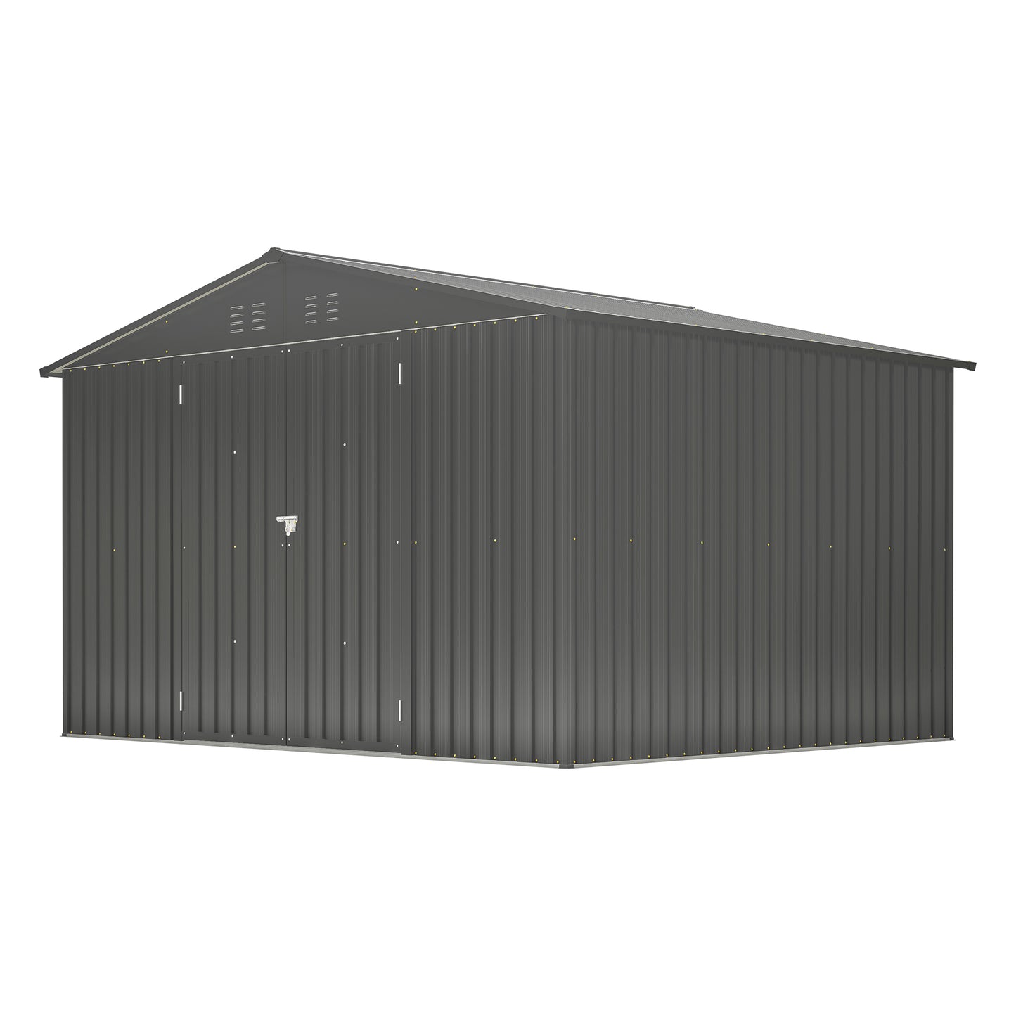 Weatherproof Metal Garden Shed - Secure Outdoor Storage Solution