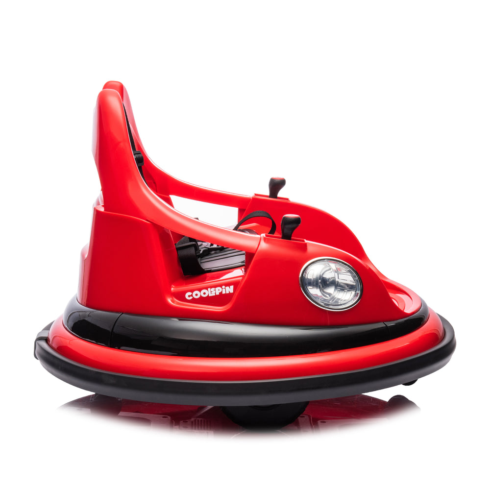 Spin & Shine Electric Bumper Car for Kids