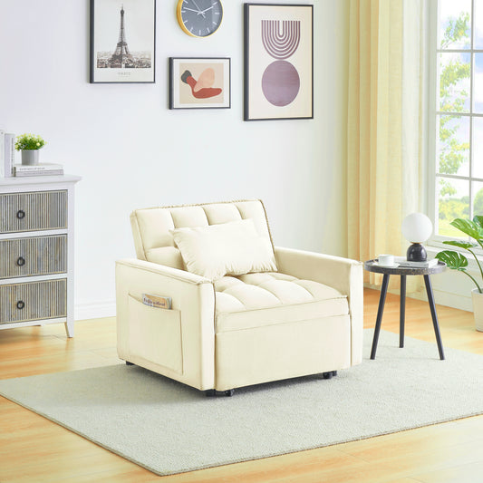 Cozy ConvertiChair: Sofa, Bed & Recliner in One!