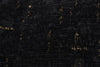 Chic Black and Gold Chenille Pillow