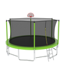 Bounce & Shoot Trampoline Adventure with Balance Bar & Safety Net