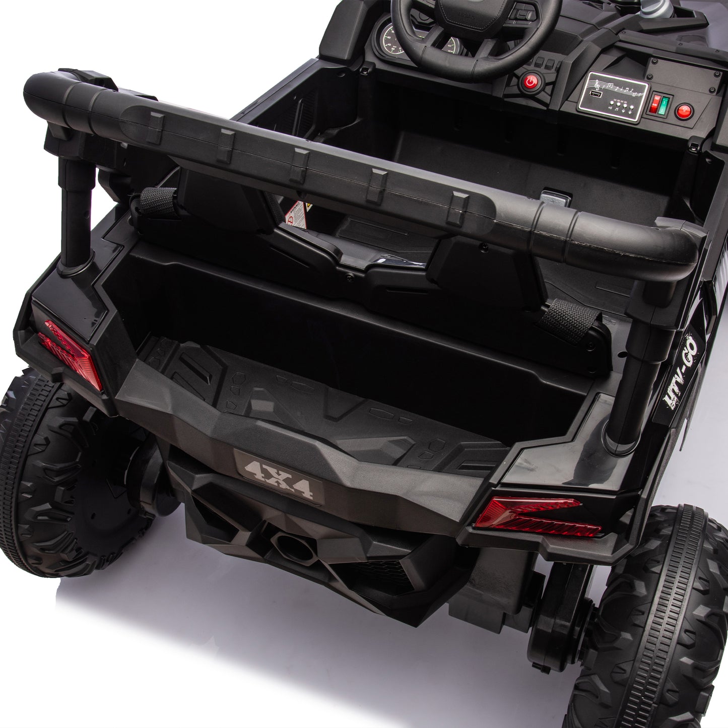 Adventure Buddy: Remote-Controlled Kids’ UTV with Fun Features!