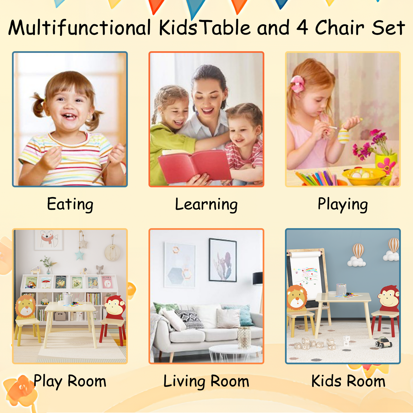 Playtime Buddy Set: Kids Table & Chair Fun!