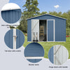 Skyline Blue Garden Shed