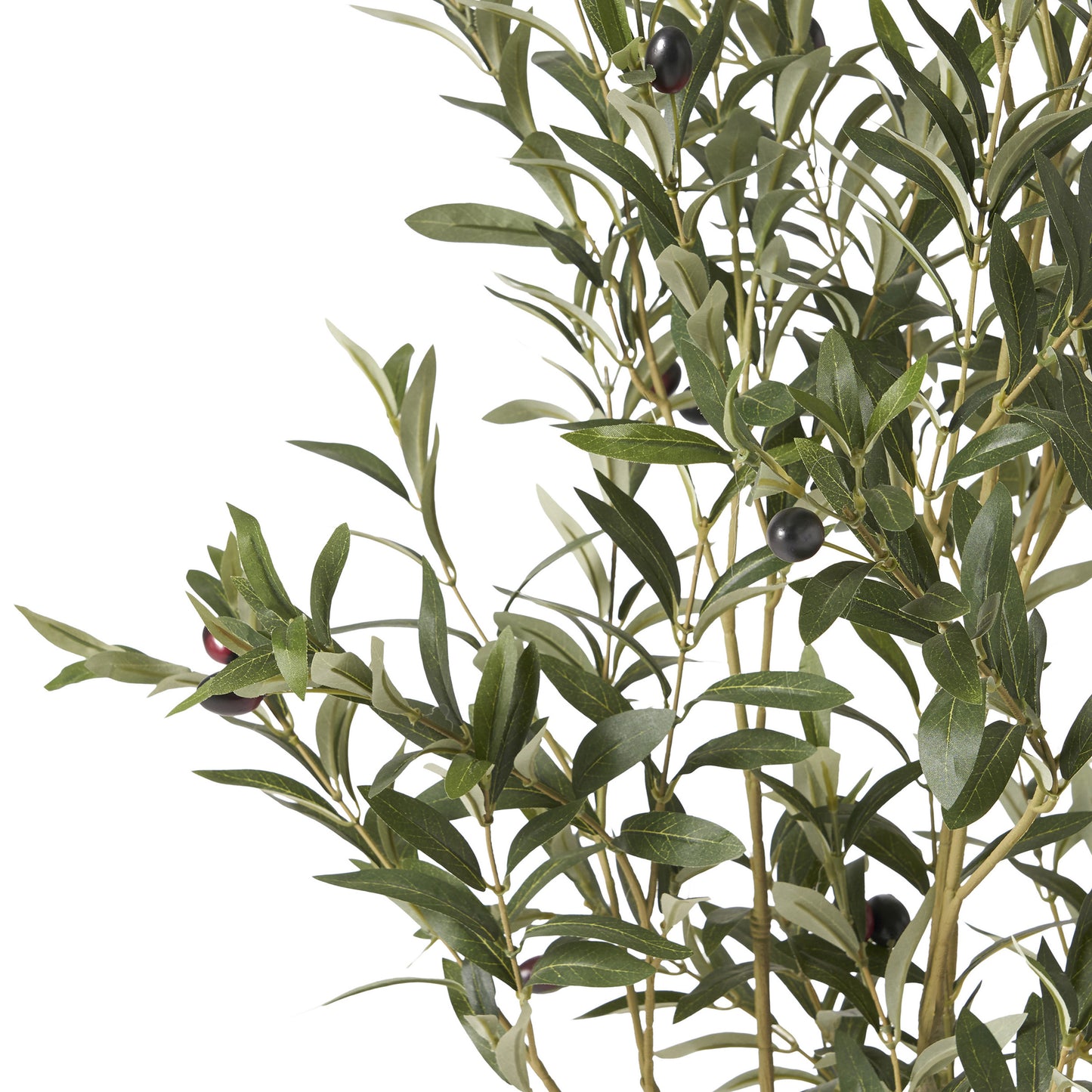 Lifelike Olive Tree Decor