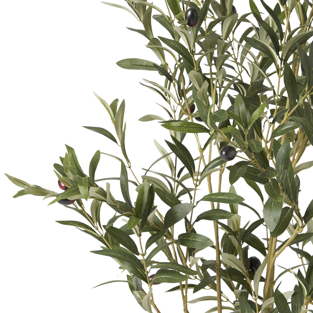 Lifelike Olive Tree Decor