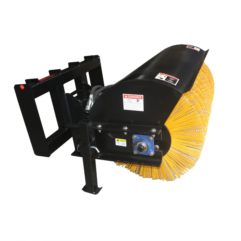 Compact Hydraulic Rotary Broom Sweeper